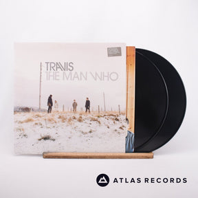 Travis The Man Who LP + 12" Vinyl Record - Front Cover & Record