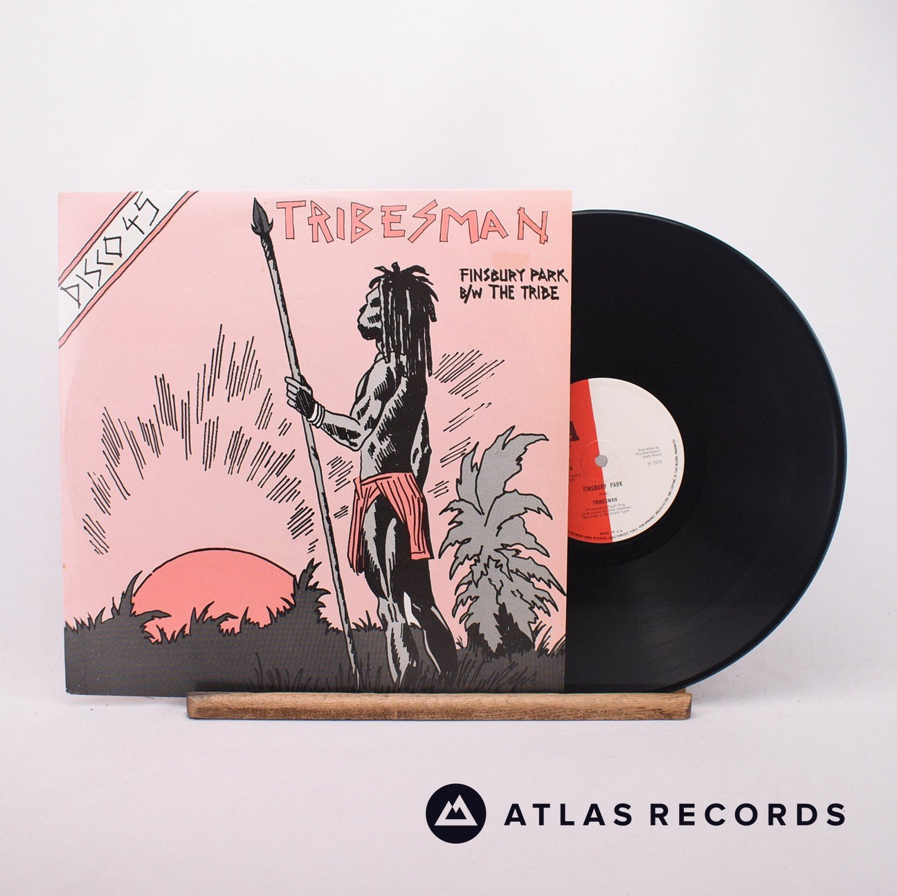 Tribesman Finsbury Park 12" Vinyl Record - Front Cover & Record