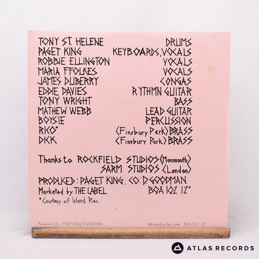 Tribesman - Finsbury Park / The Tribe - -A -B 12" Vinyl Record - EX/EX