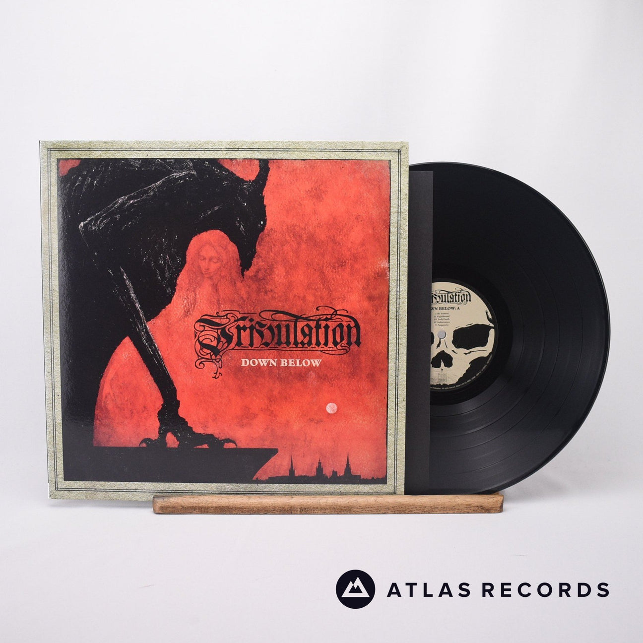Tribulation Down Below LP Vinyl Record - Front Cover & Record
