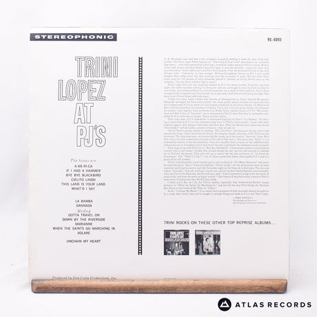 Trini Lopez - Trini Lopez At PJ's - LP Vinyl Record - VG+/EX