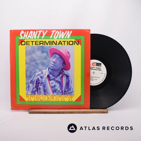 Trinity Shanty Town Determination LP Vinyl Record - Front Cover & Record