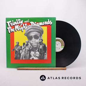 Trinity Trinity Meet The Mighty Diamonds LP Vinyl Record - Front Cover & Record