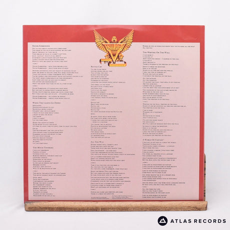 Triumph - Never Surrender - First Press Us LP Vinyl Record - EX/EX