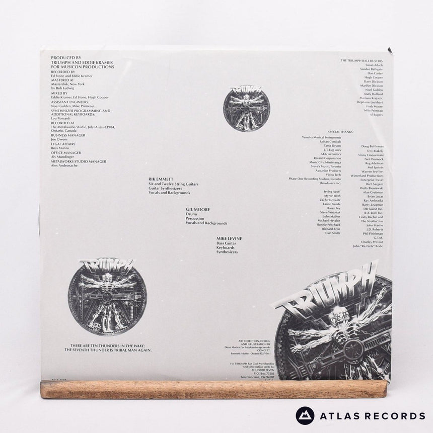 Triumph - Thunder Seven - Us LP Vinyl Record - EX/EX