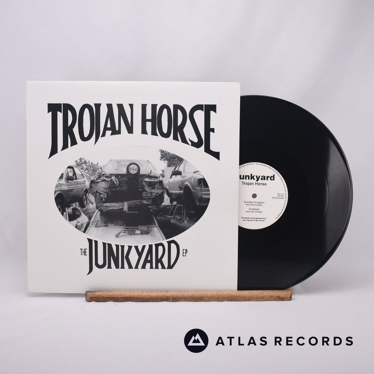 Trojan Horse The Junkyard EP 12" Vinyl Record - Front Cover & Record