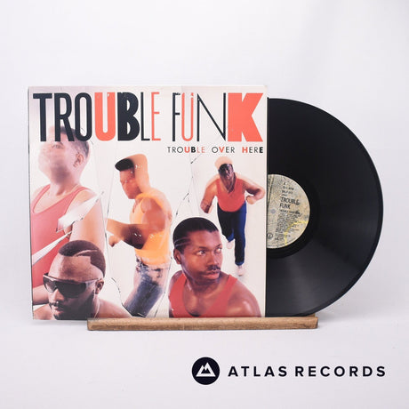 Trouble Funk Trouble Over Here, Trouble Over There LP Vinyl Record - Front Cover & Record