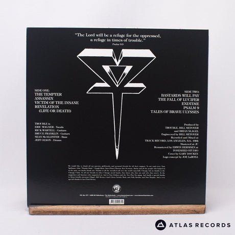 Trouble - Psalm 9 - Grey Limited Edition Lyric Sheet LP Vinyl Record - EX/NM