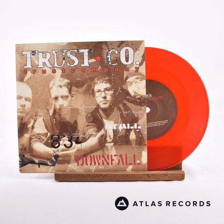 Trust Company Downfall 7" Vinyl Record - Front Cover & Record