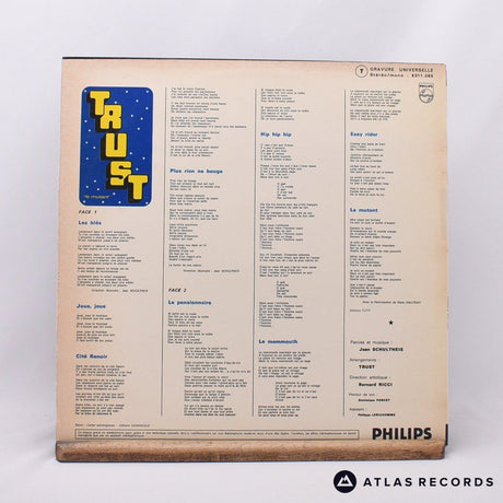Trust - Le Mutant - French Stereo +380 +380 LP Vinyl Record - VG+/EX