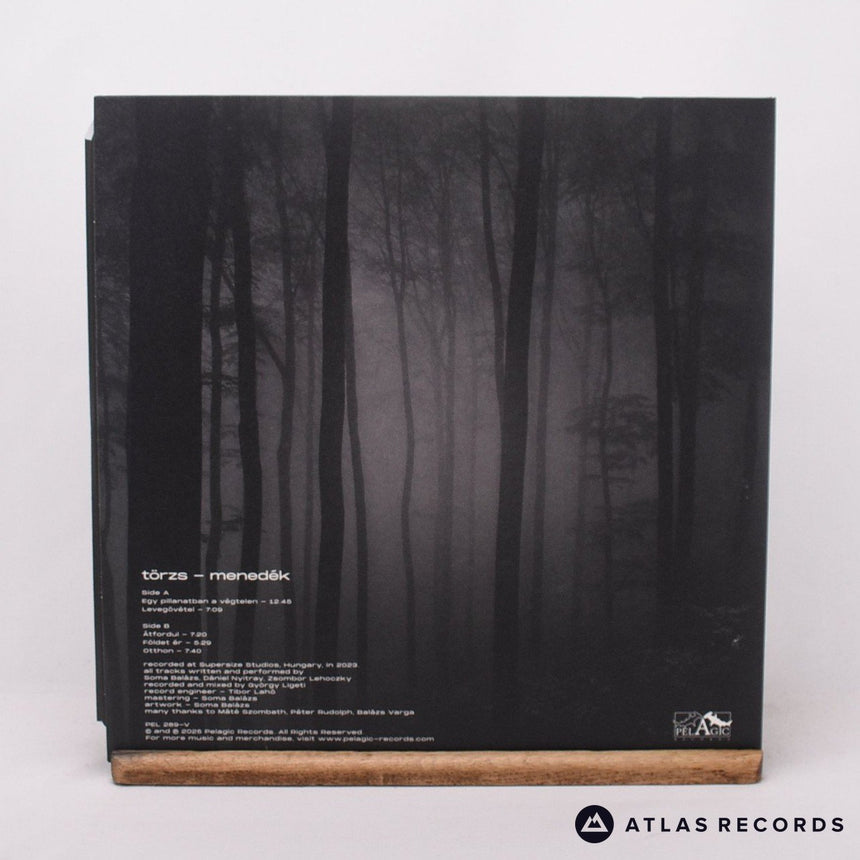 Törzs - Menedék - Green (Translucent) With Black Smoke LP Vinyl Record - NM/NM