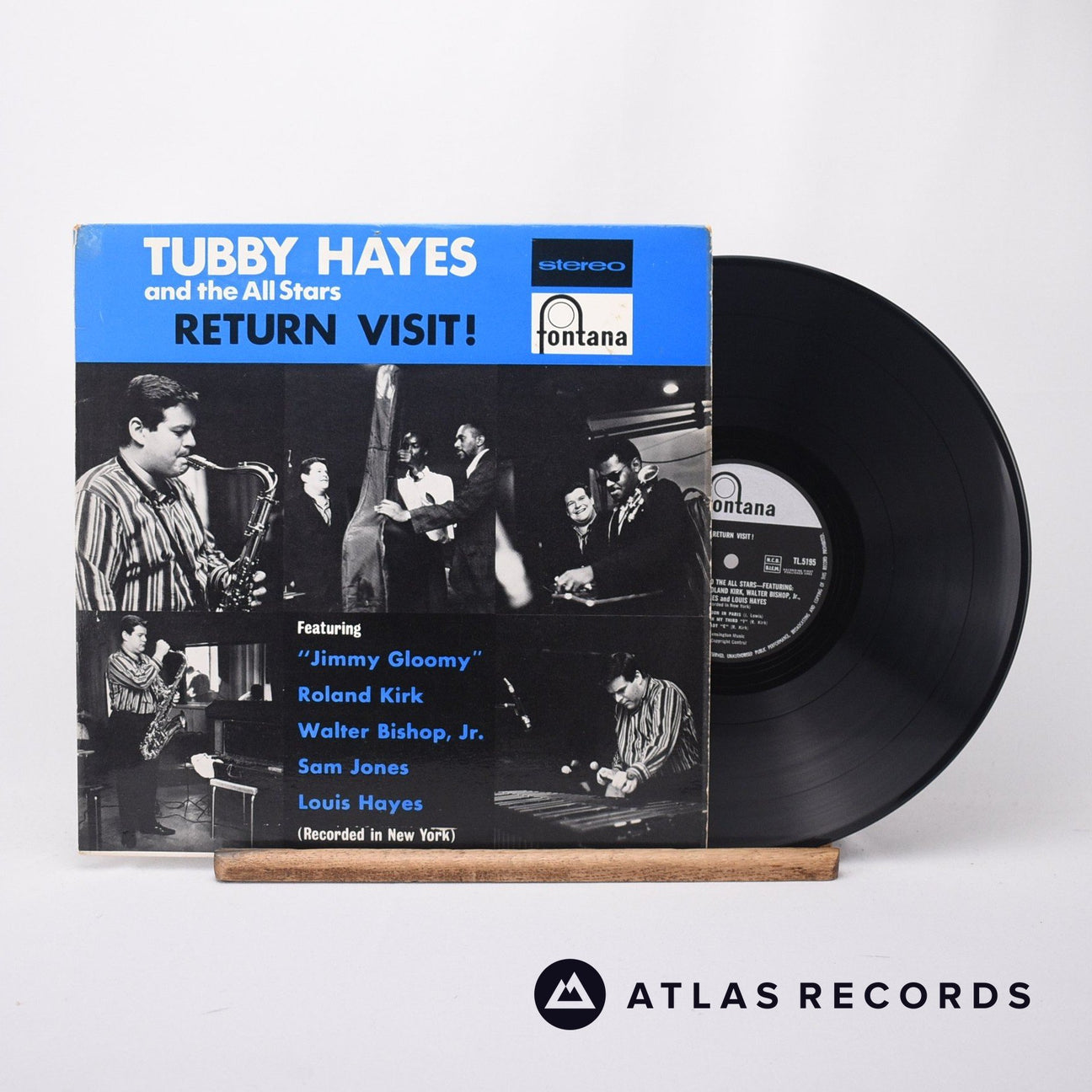 Tubby Hayes And The All Stars Return Visit! LP Vinyl Record - Front Cover & Record