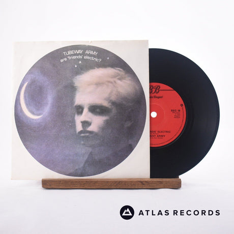 Tubeway Army Are 'Friends' Electric 7" Vinyl Record - Front Cover & Record