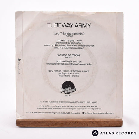 Tubeway Army - Are 'Friends' Electric? - 7" Vinyl Record - VG+/EX