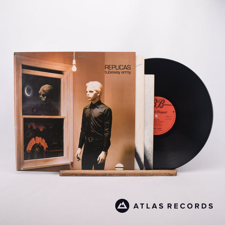 Tubeway Army Replicas LP Vinyl Record - Front Cover & Record