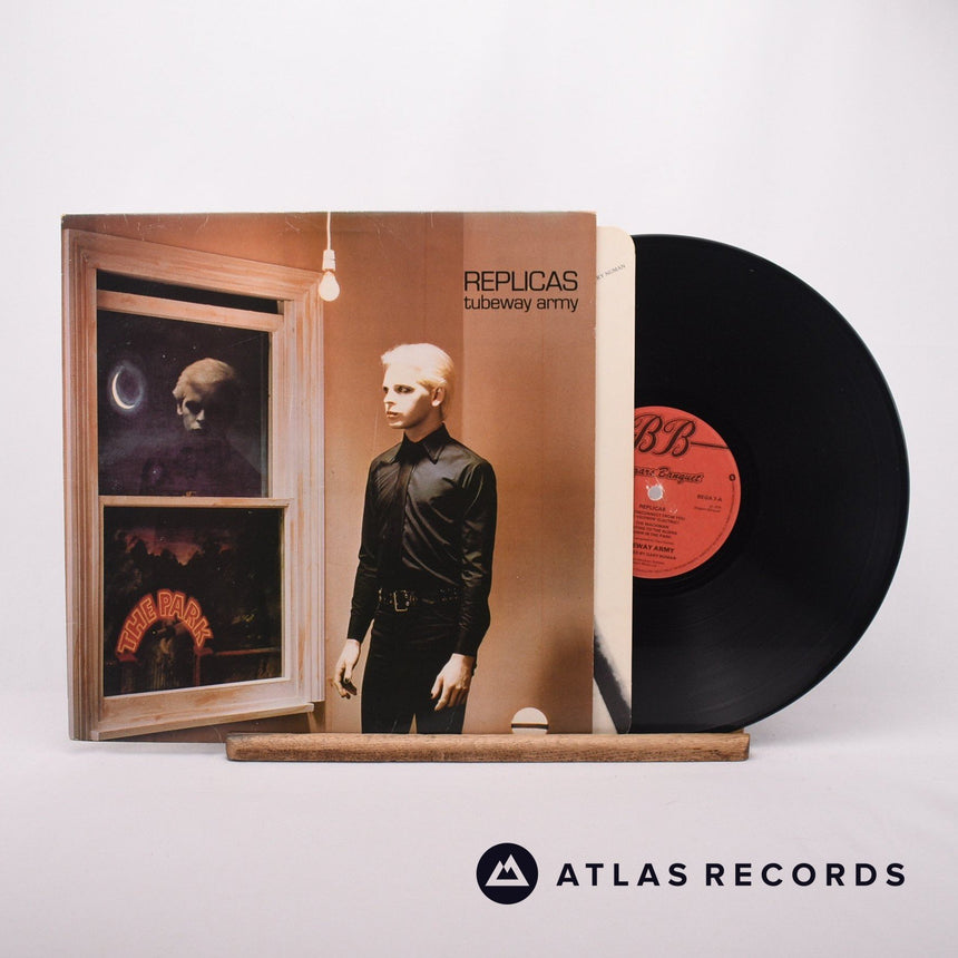 Tubeway Army Replicas LP Vinyl Record - Front Cover & Record