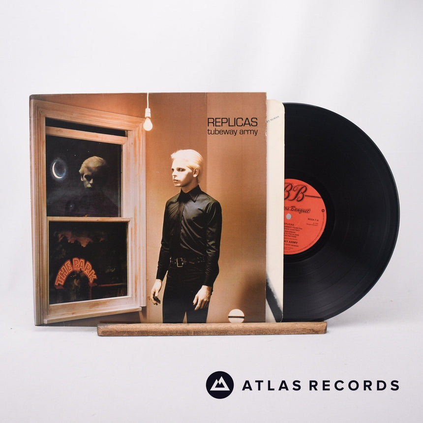 Tubeway Army Replicas LP Vinyl Record - Front Cover & Record