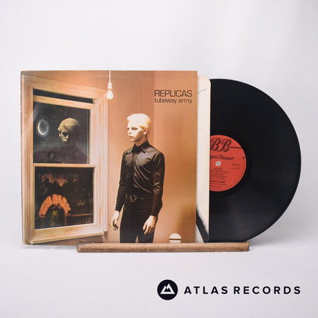 Tubeway Army Replicas LP Vinyl Record - Front Cover & Record