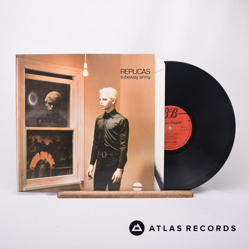 Tubeway Army Replicas LP Vinyl Record - Front Cover & Record