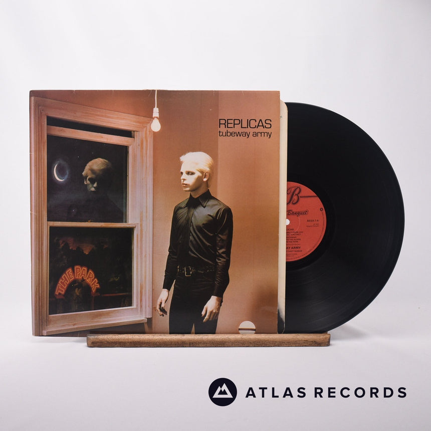 Tubeway Army Replicas LP Vinyl Record - Front Cover & Record