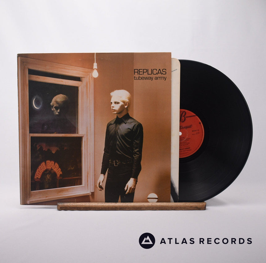 Tubeway Army Replicas LP Vinyl Record - Front Cover & Record