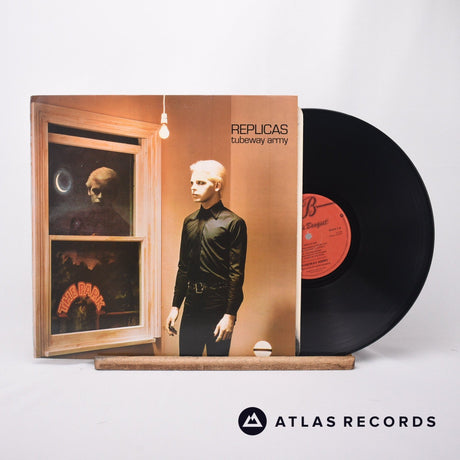 Tubeway Army Replicas LP Vinyl Record - Front Cover & Record