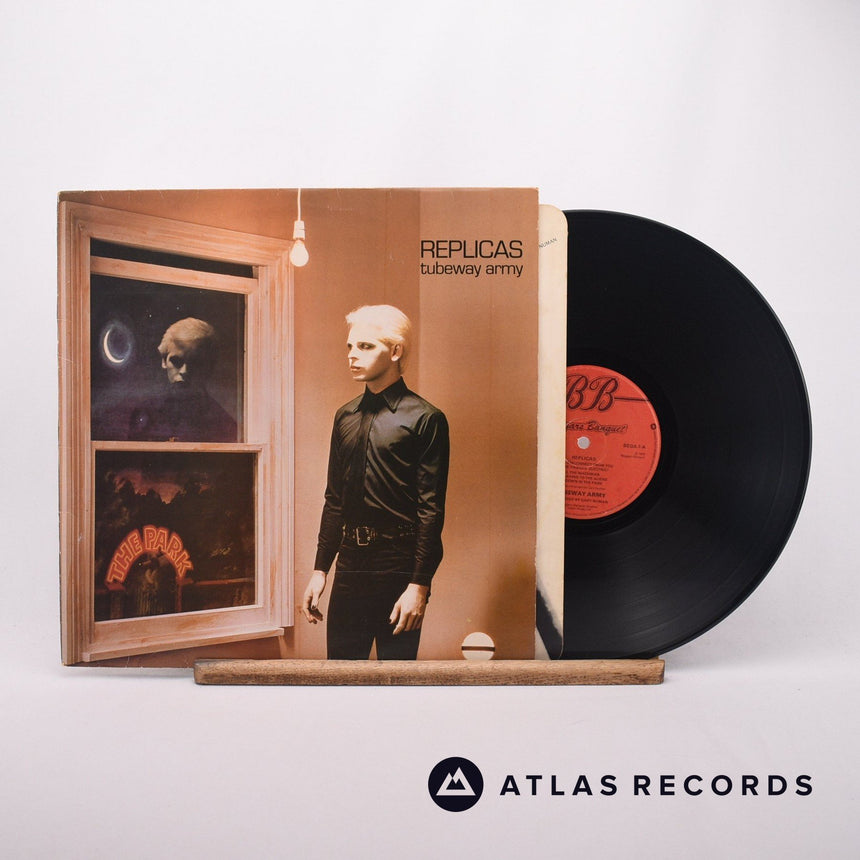 Tubeway Army Replicas LP Vinyl Record - Front Cover & Record