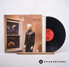 Tubeway Army Replicas LP Vinyl Record - Front Cover & Record