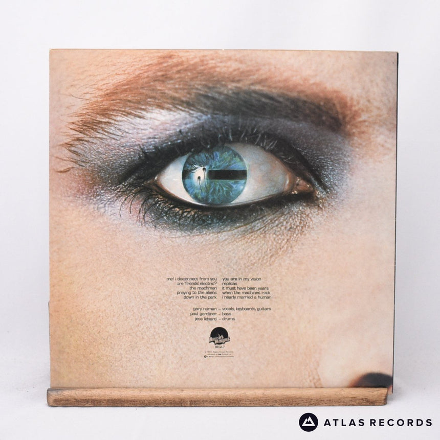 Tubeway Army - Replicas - Reissue Strawberry LP Vinyl Record - EX/VG+