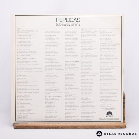 Tubeway Army - Replicas - Strawberry LP Vinyl Record - EX/VG+