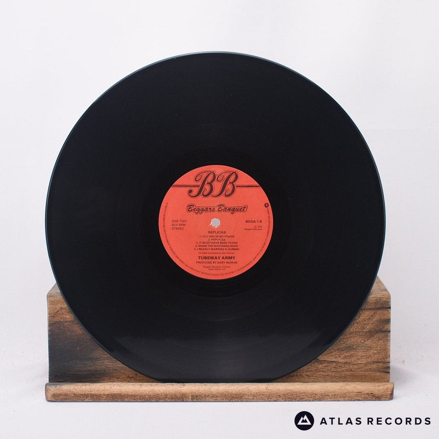 Tubeway Army - Replicas - Strawberry 7-B1 7-A1 LP Vinyl Record - EX/EX
