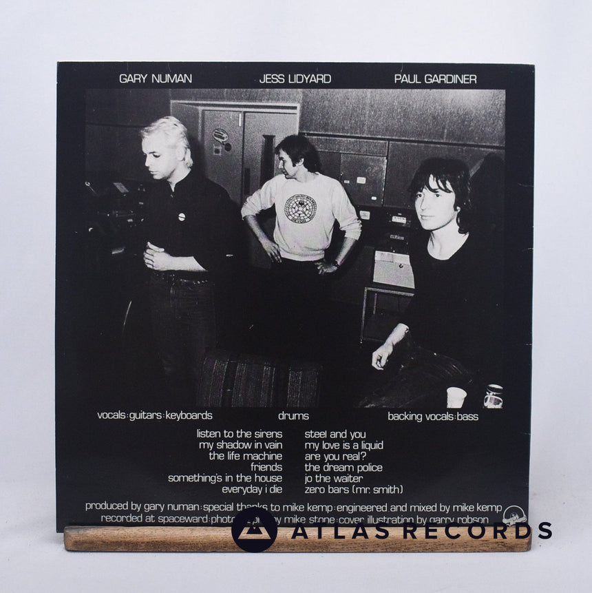 Tubeway Army - Tubeway Army - Reissue Strawberry A3 B2 LP Vinyl Record - EX/VG+