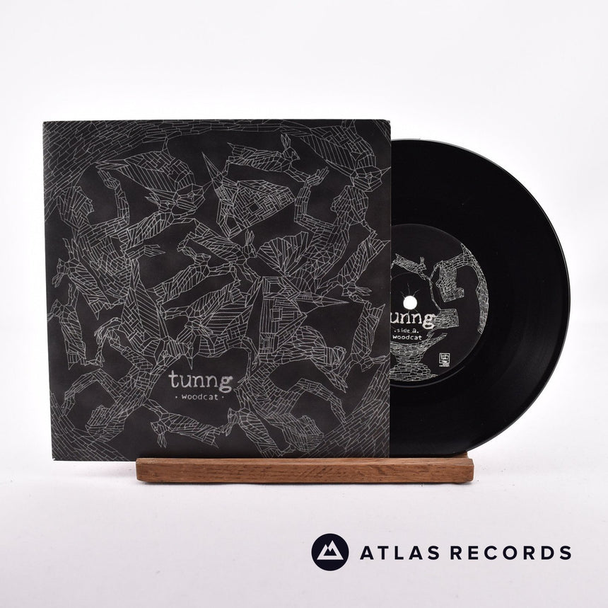 Tunng Woodcat 7" Vinyl Record - Front Cover & Record