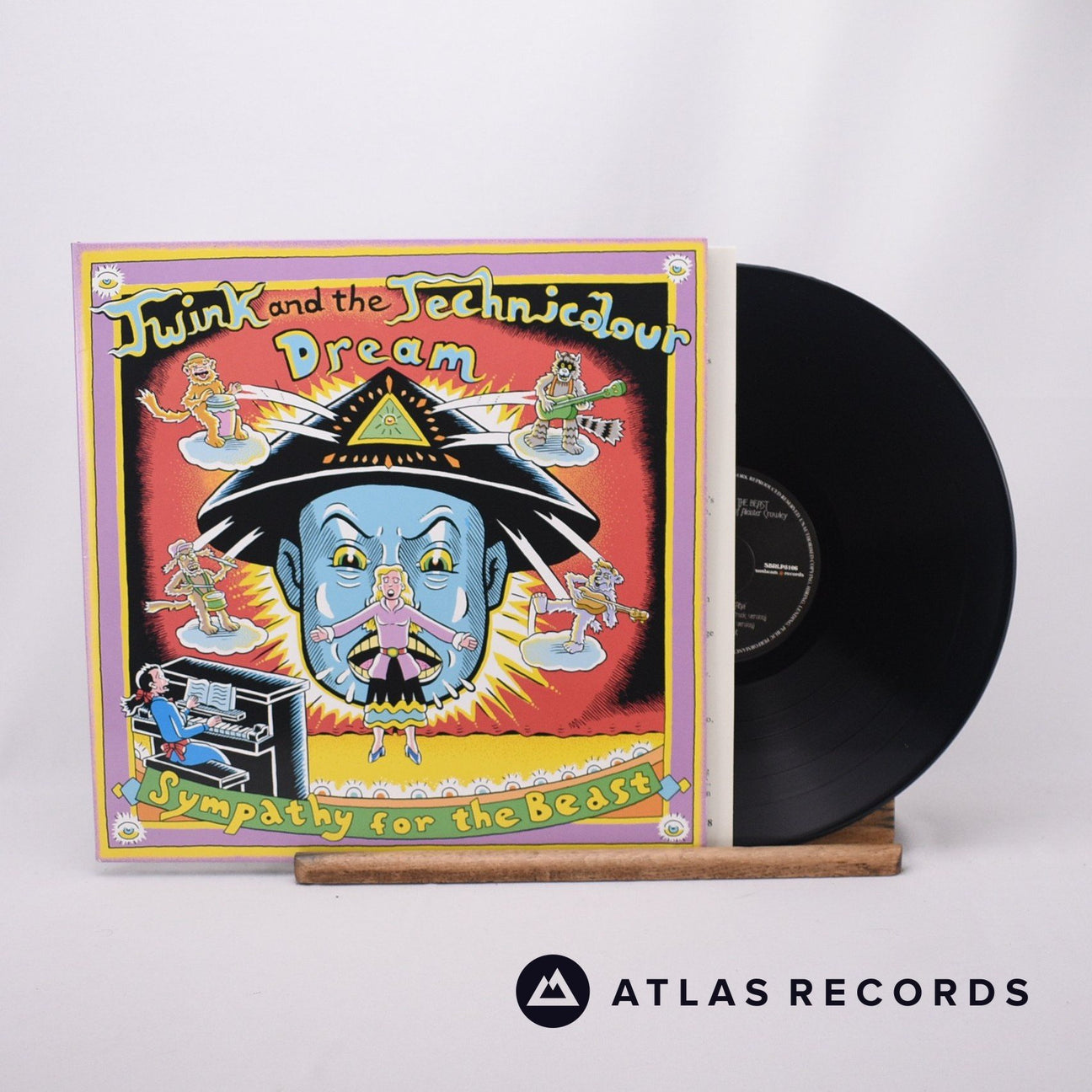 Twink Sympathy For The Beast LP Vinyl Record - Front Cover & Record