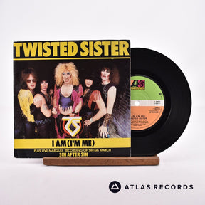 Twisted Sister I Am (I'm Me) 7" Vinyl Record - Front Cover & Record