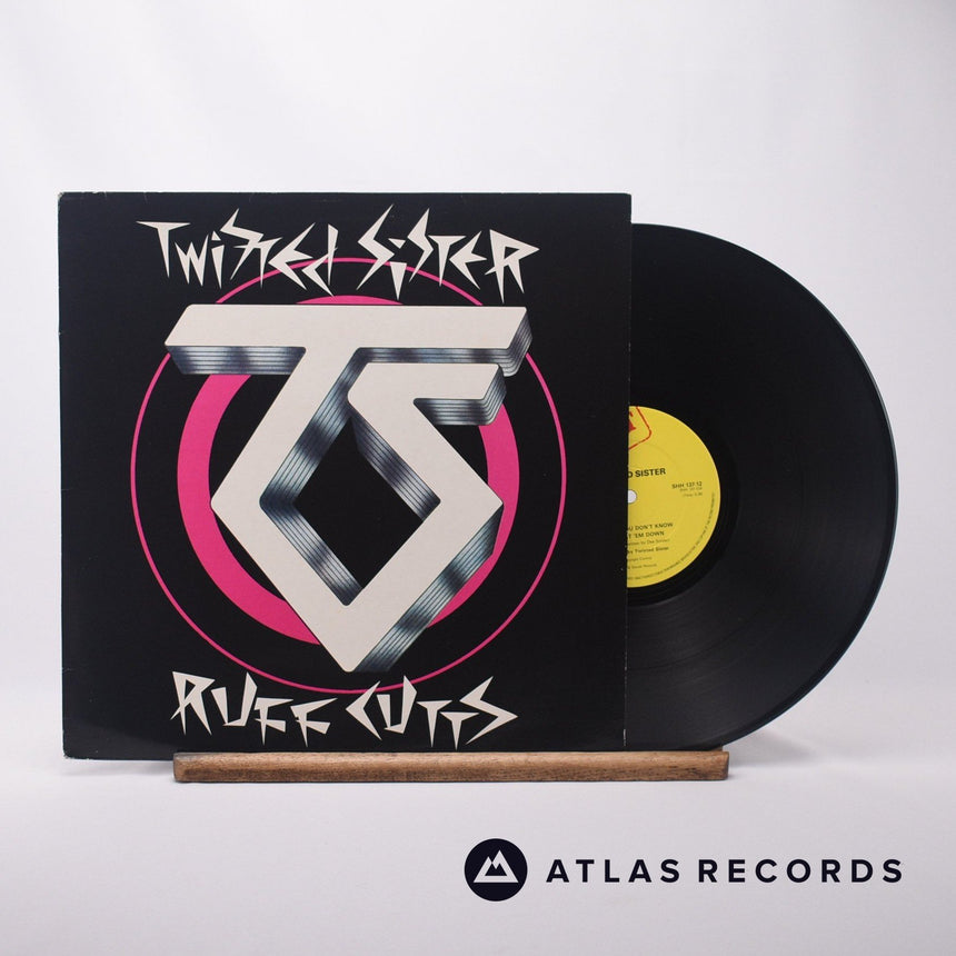 Twisted Sister Ruff Cutts 12" Vinyl Record - Front Cover & Record