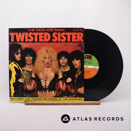 Twisted Sister The Kids Are Back 12" Vinyl Record - Front Cover & Record