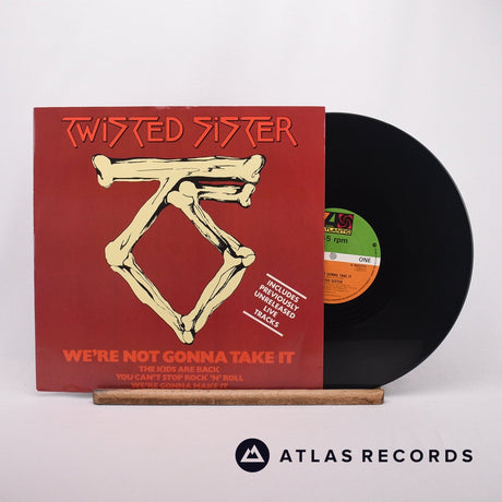 Twisted Sister We're Not Gonna Take It 12" Vinyl Record - Front Cover & Record
