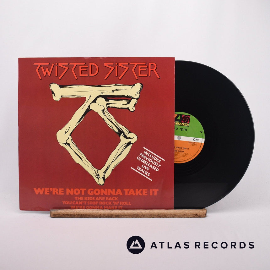 Twisted Sister We're Not Gonna Take It 12" Vinyl Record - Front Cover & Record