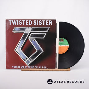 Twisted Sister You Can't Stop Rock 'N' Roll LP Vinyl Record - Front Cover & Record