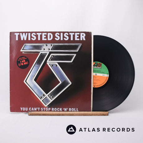 Twisted Sister You Can't Stop Rock 'N' Roll LP Vinyl Record - Front Cover & Record