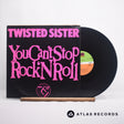 Twisted Sister You Can't Stop Rock 'N' Roll 12" Vinyl Record - Front Cover & Record