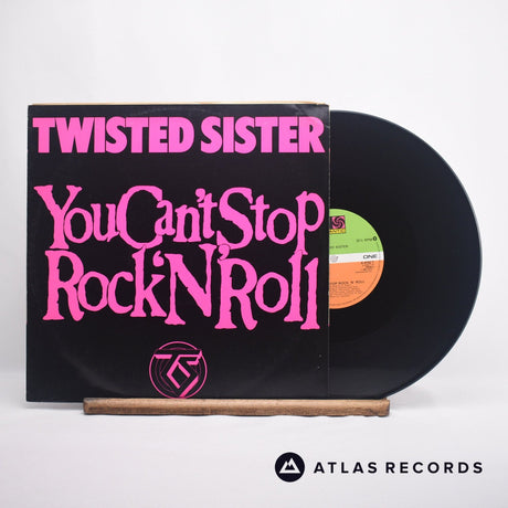 Twisted Sister You Can't Stop Rock 'N' Roll 12" Vinyl Record - Front Cover & Record