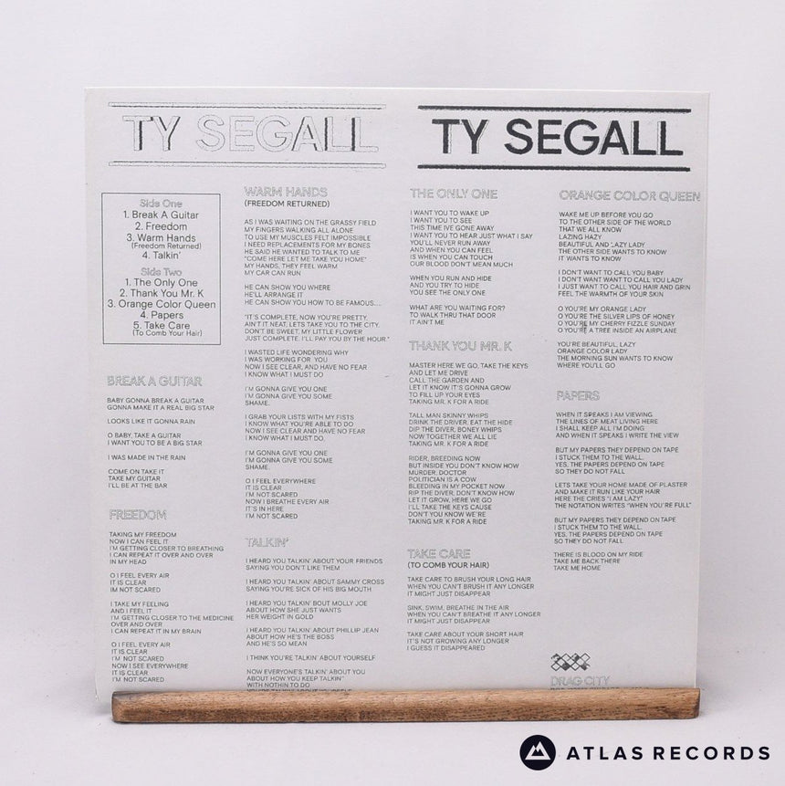 Ty Segall - Ty Segall - Gatefold LP Vinyl Record - NM/EX