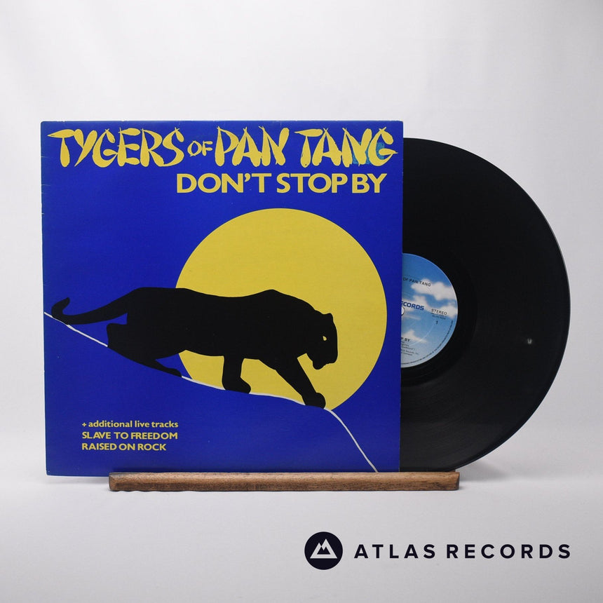 Tygers Of Pan Tang Don't Stop By 12" Vinyl Record - Front Cover & Record