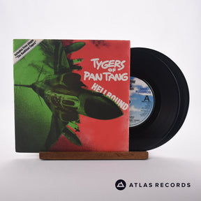 Tygers Of Pan Tang Hellbound 2 x 7" Vinyl Record - Front Cover & Record