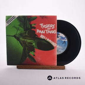 Tygers Of Pan Tang Hellbound 2 x 7" Vinyl Record - Front Cover & Record