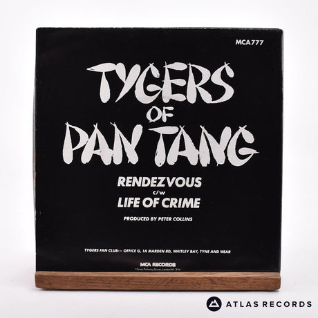Tygers Of Pan Tang - Rendezvous - Poster Sleeve 7" Vinyl Record - VG+/EX