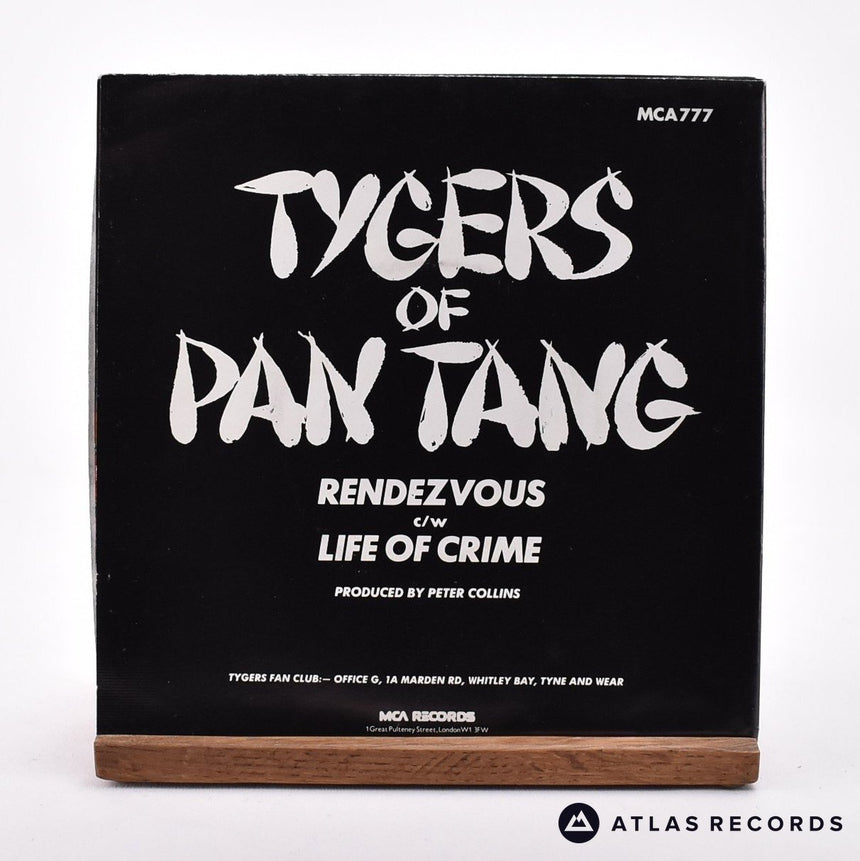Tygers Of Pan Tang - Rendezvous - Poster Sleeve 7" Vinyl Record - VG+/EX