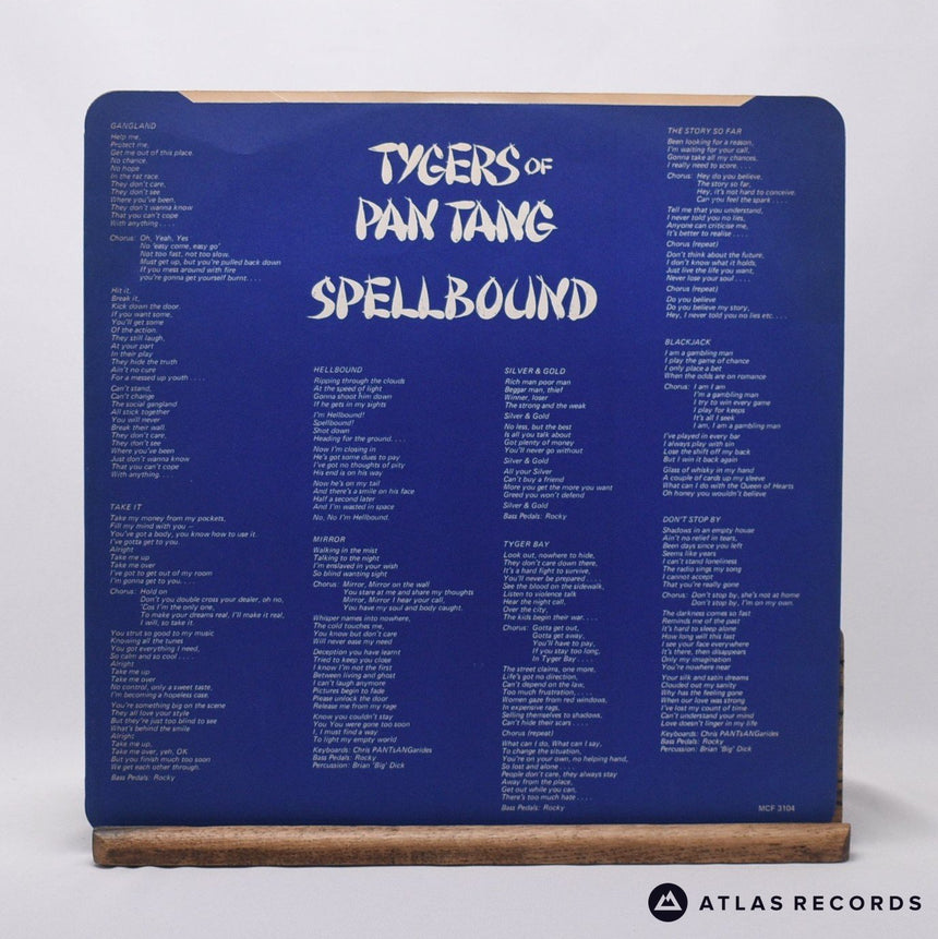 Tygers Of Pan Tang - Spellbound - Insert Townhouse LP Vinyl Record - VG+/EX